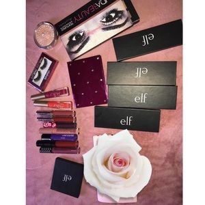 All the set of new and used makeup,